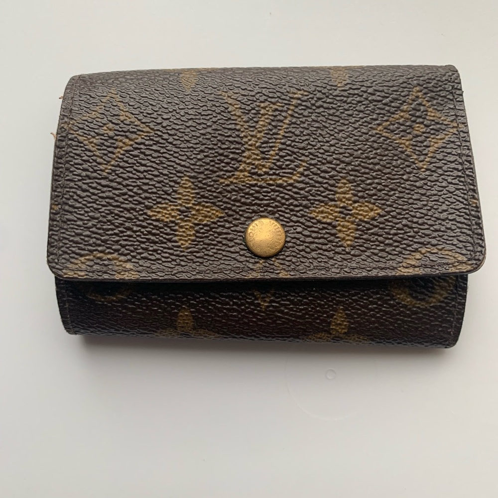 LOUIS VUITTON: Rare Vintage LV Monogram 6 Key Ring Holder Wallet Good Condition